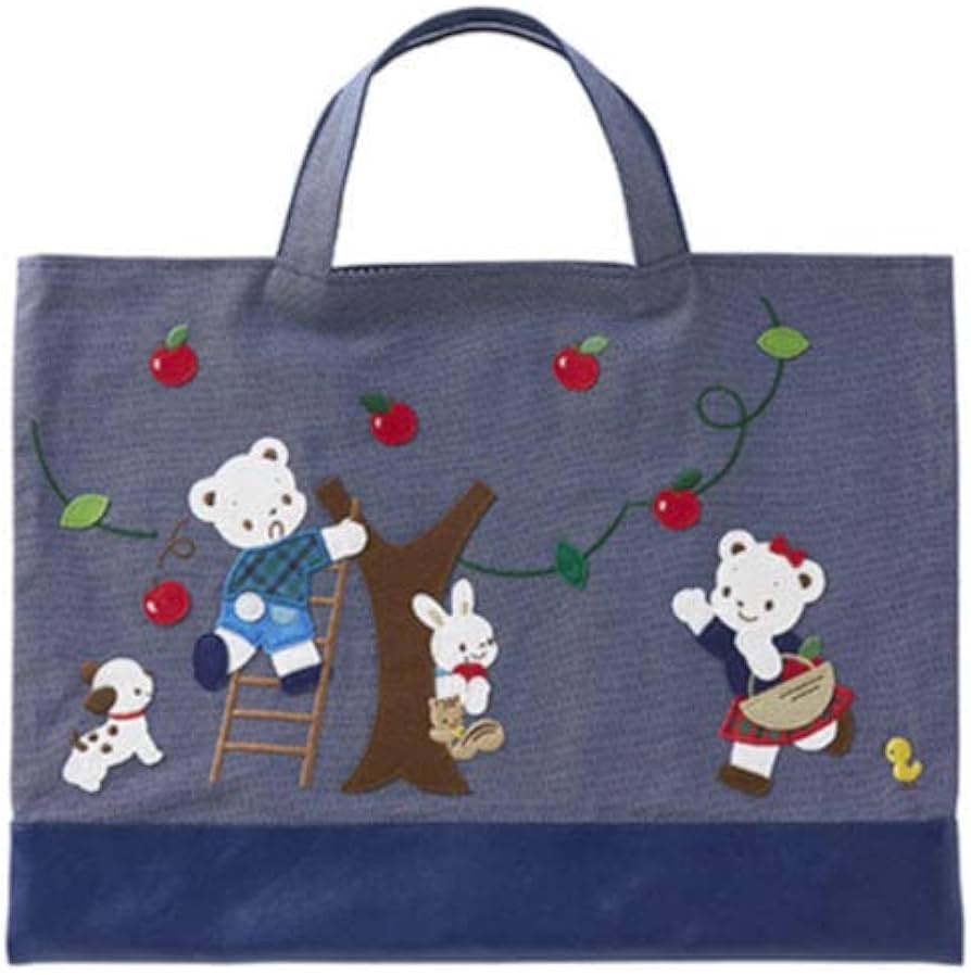 Amazon.co.jp: familiar ファミリア りんご デニム バッグ 70周年 限定