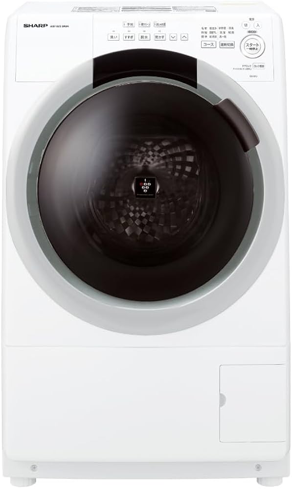 Amazon | シャープ ドラム式 洗濯乾燥機 洗濯7kg 乾燥3.5kg 幅59.8cm