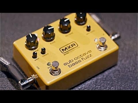 Amazon.com: MXR Sub Octave Bass Fuzz Guitar Effects Pedal