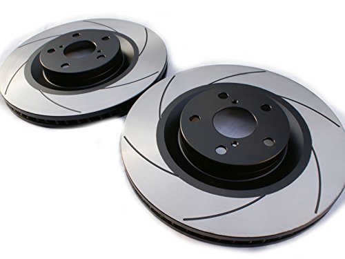 Amazon | BTE フロント左右セット カーブスリット ブレーキローター