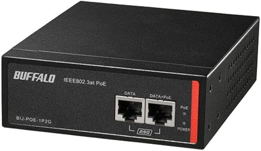 Amazon.co.jp: バッファロー BIJ-POE-1P2G 法人向け af PoE