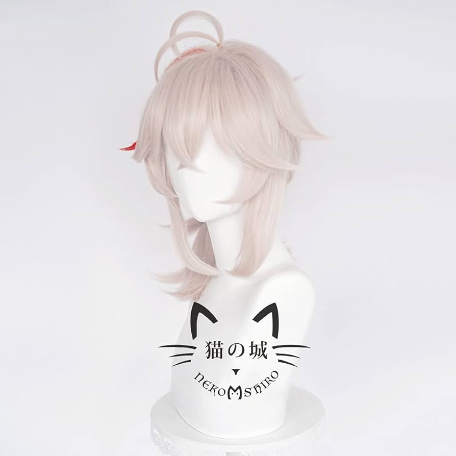 Amazon.co.jp: カズハ 楓原万葉 コスプレウィッグ かつら アニメ 耐熱