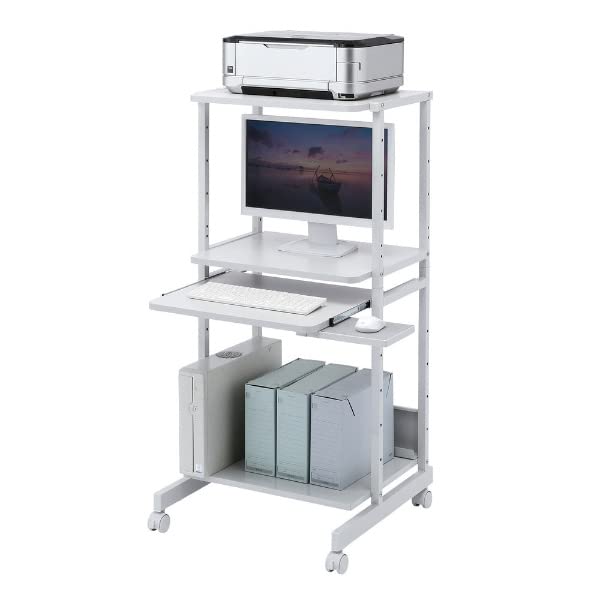 Amazon.co.jp: サンワサプライ パソコンラック(W600×D600×H1265mm) RAC