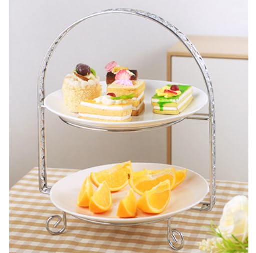 Amazon｜アフタヌーンティー ケーキスタンド 2段 デザートプレート