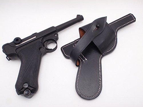 Amazon | ドイツ軍 ルガーP08 降下猟兵 ホルスター ブラック 黒