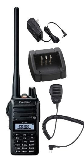 Amazon | FT-65 144/430Mhz 純正品スピーカーマイク セット 充電池充電