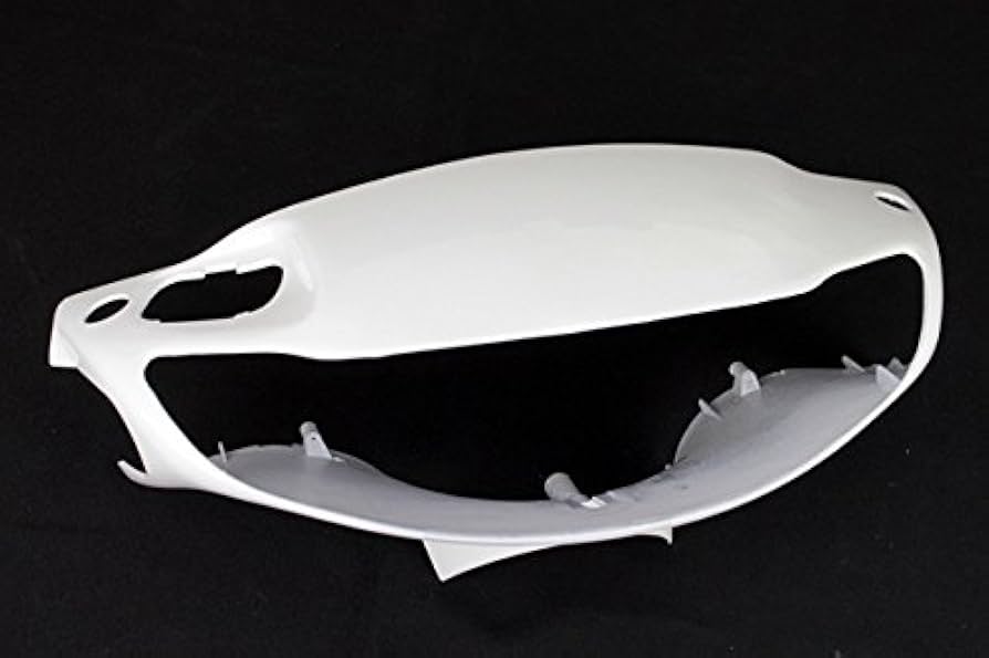 Amazon | Liveディオ ZX AF34 AF35 1型 ヘッドライトカバー 白 ライブ