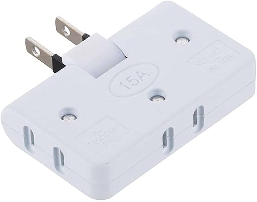 Amazon.co.jp: オーム電機 OHM 3口コーナータップ白 HS