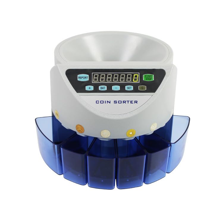 Amazon.co.jp: コインカウンター 日本硬貨選別計数機 日本語表記 簡単