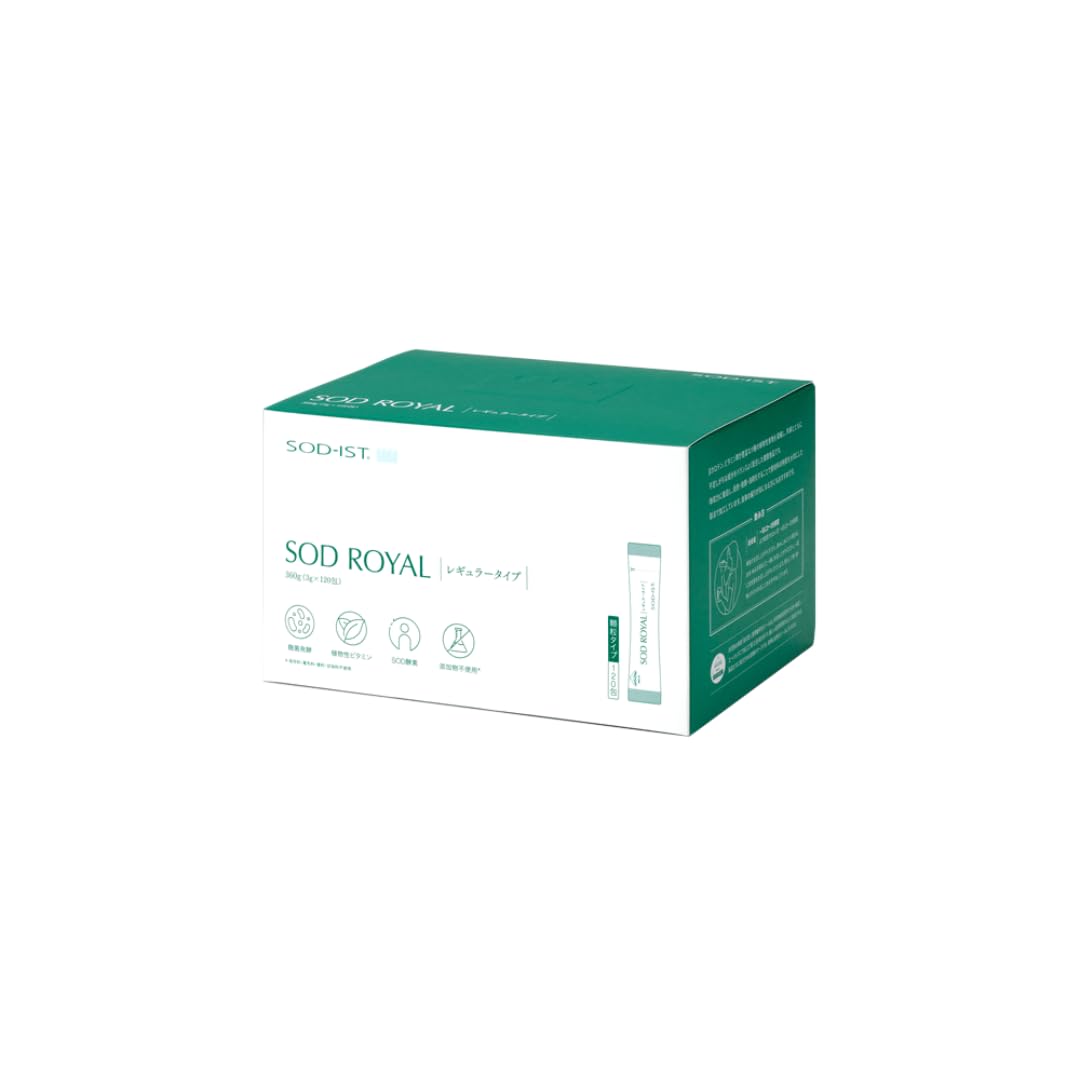 Amazon.co.jp: SODロイヤル レギュラータイプ 3g×120包 : 食品・飲料・お酒