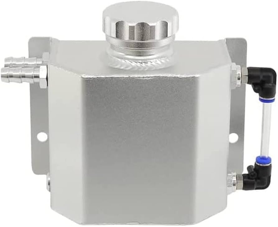 Amazon | 汎用 アルミ製 オイル キャッチ タンク 1L 大容量 1000ml