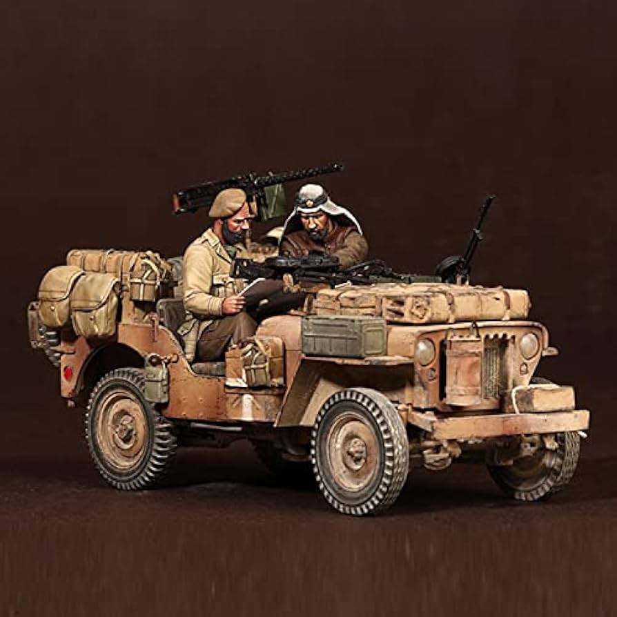 Amazon.co.jp: 1/35、SASジープクルーセット2-北アフリカ、車なし