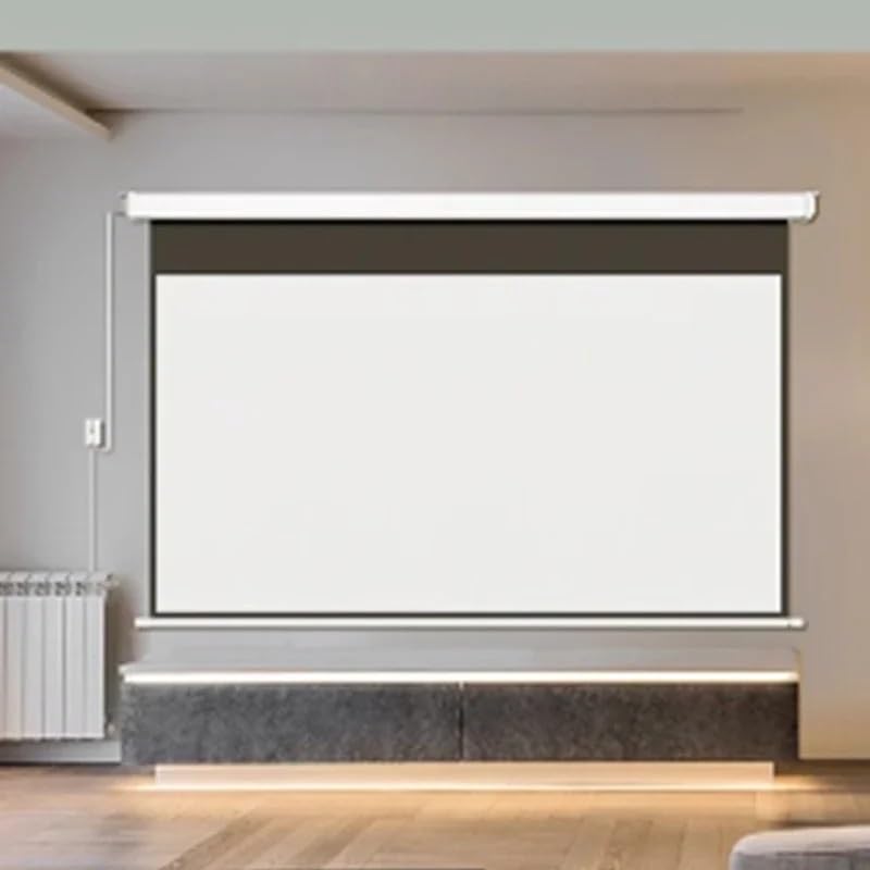 Amazon.co.jp: スクリーン 投影スクリーン電気天井スクリーン埋め込み