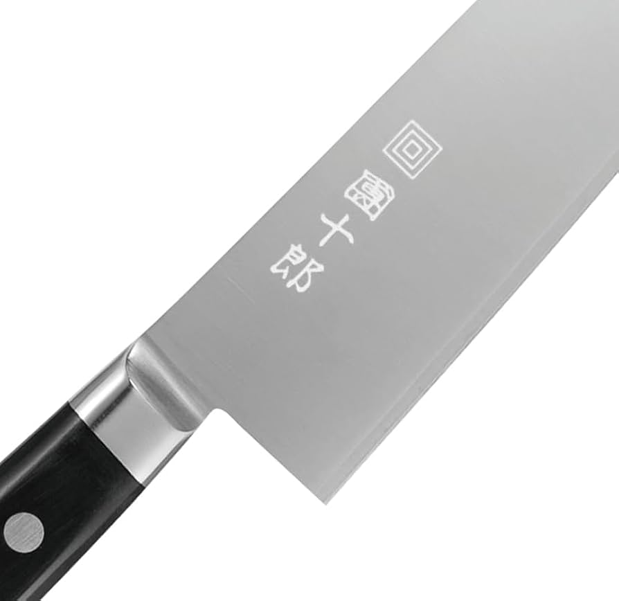 Amazon｜木屋 コスミック團十郎 三徳包丁 (鎌型) 粉末鋼 割り込み 三層