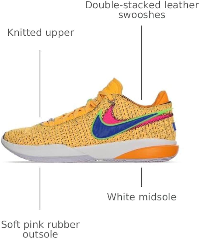 Amazon.com | LeBron 20 Laser Orange Mens Basketball Shoes (Orange