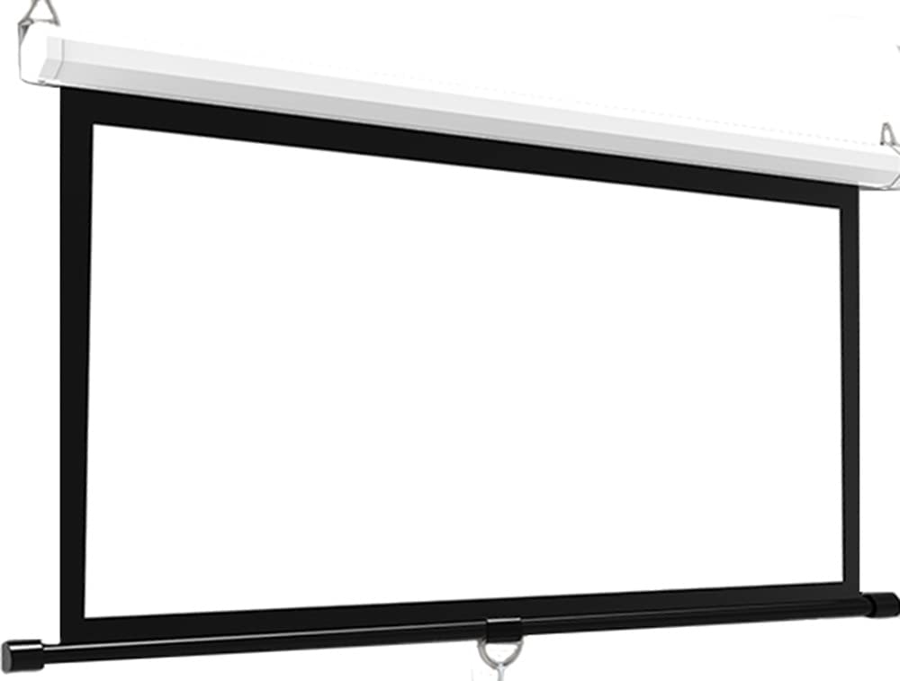 Amazon | 【手動吊り下げ】 プロジェクター スクリーン 100インチ 16