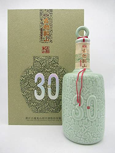 Amazon.co.jp: 紹興酒 古越龍山 陳醸30年 陶器ボトル 500ml : 食品