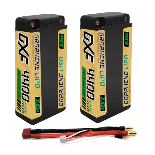 Amazon.co.jp: DXF 2S 7.6V 140C 4400mAh リポバッテリー LCG ハード