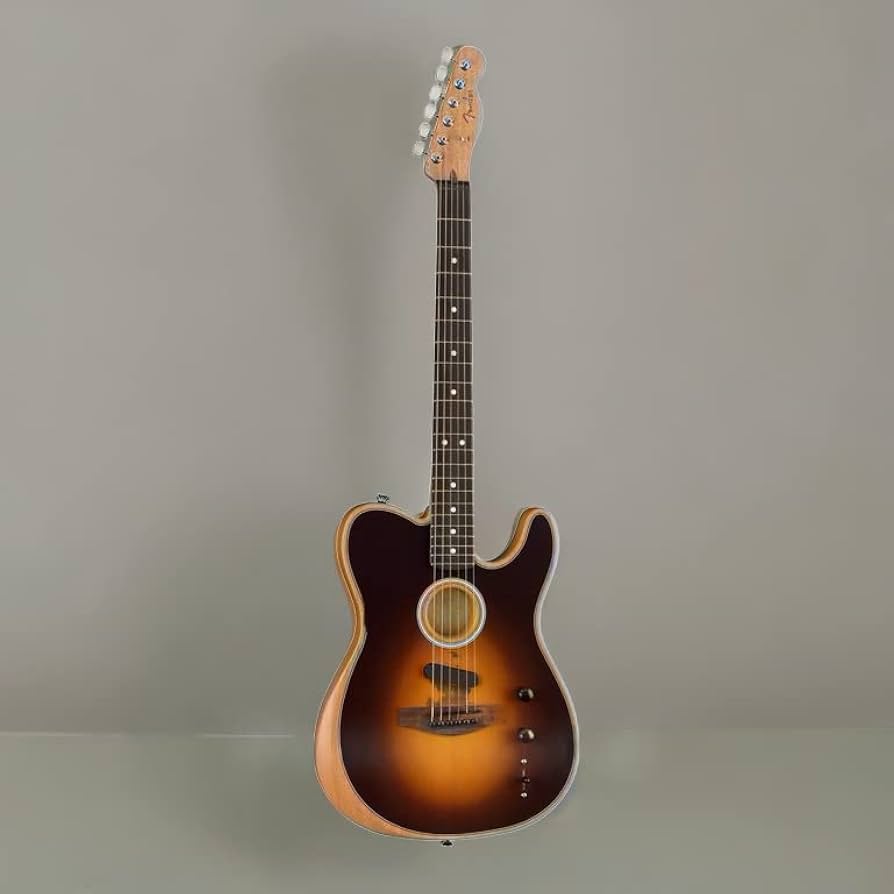 Amazon.com: Fender Acoustasonic Player Telecaster Acoustic
