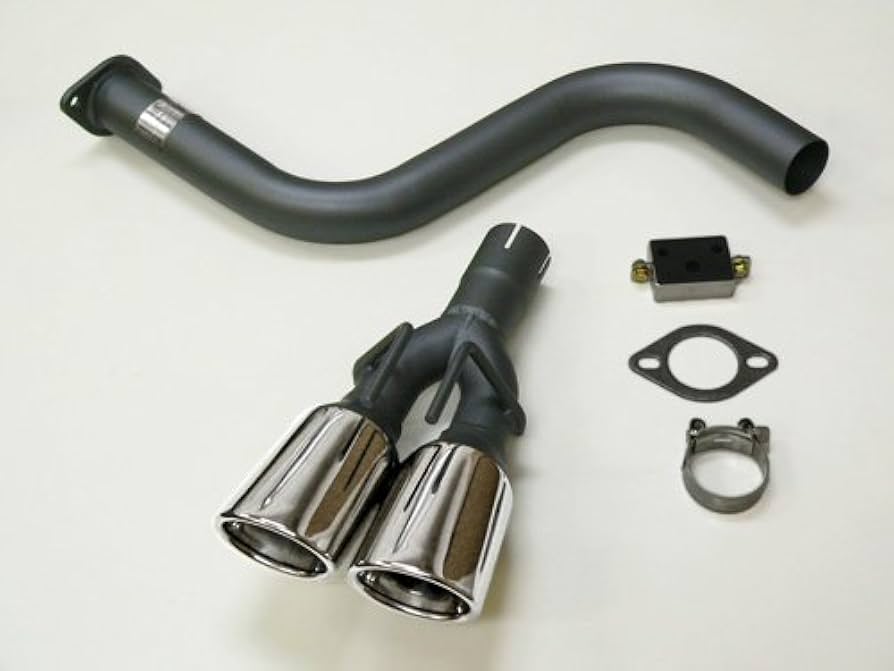 Amazon | AUTOACE ダイハツ エッセ◇センター出しデュアルマフラー