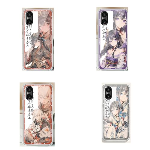 Amazon.co.jp: 原神 スマホケース 携帯電話カバー Xperiaケース 胡桃