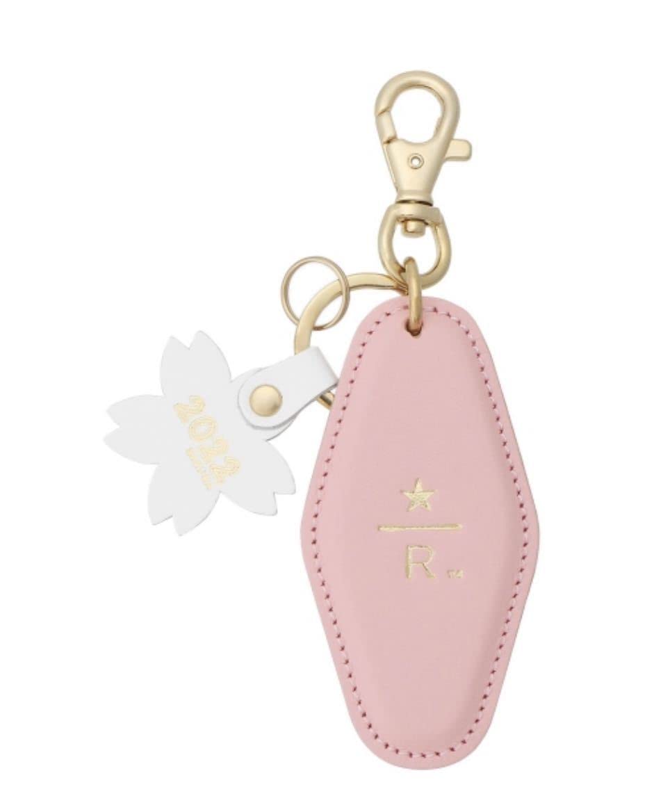Amazon.co.jp: スターバックス リザーブ スタバ 桜 レザーキーホルダー