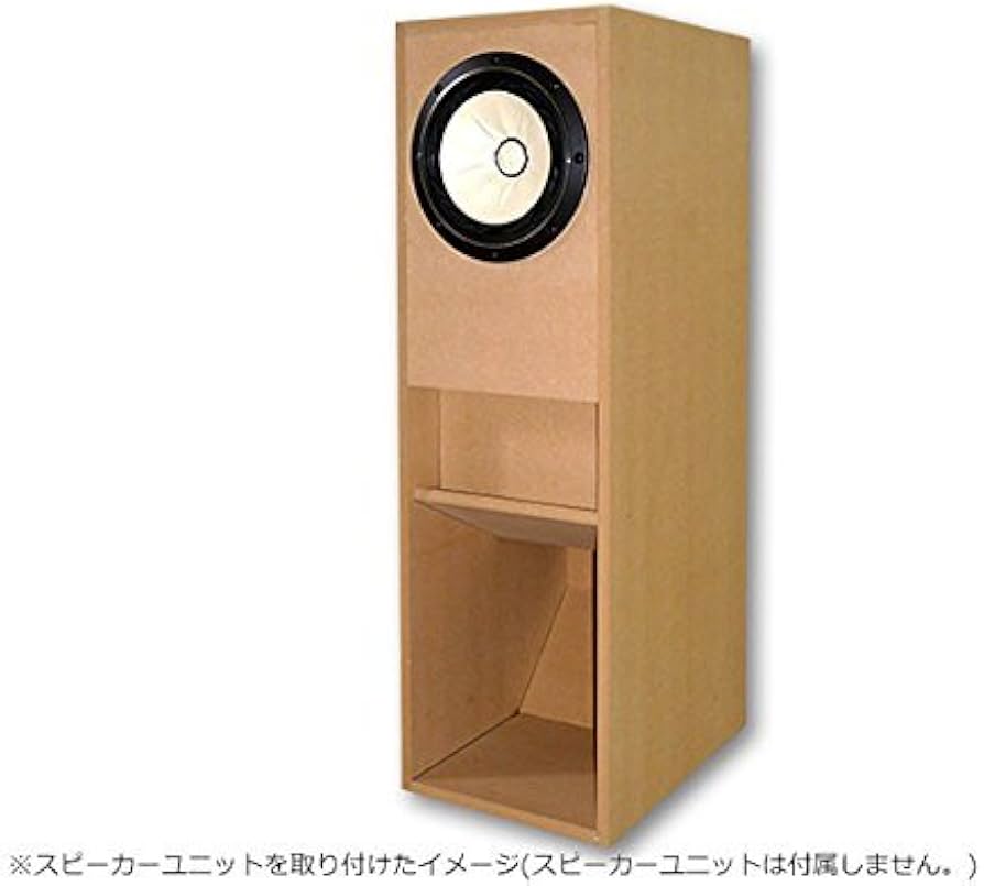 FE-103Σ 16ohm＋自作バックロードエンクロージャー Amazon | 20cm