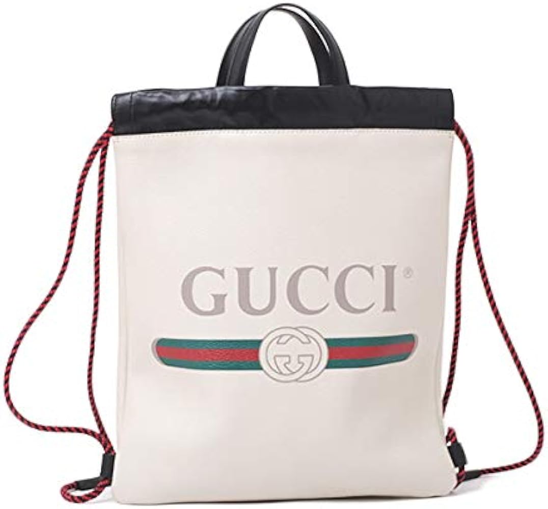 Amazon.co.jp: グッチ GUCCI プリント レザー スモール ドロー