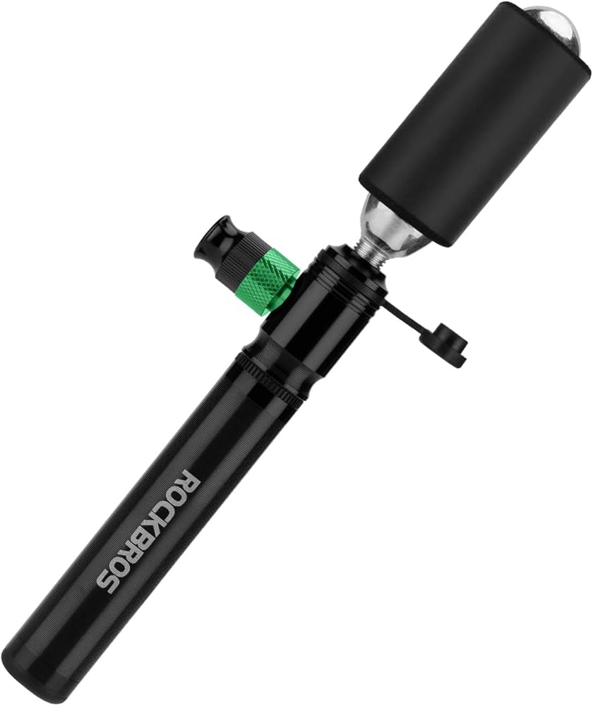 Amazon | ROCKBROS(ロックブロス)自転車 空気入れ CO2インフレーター