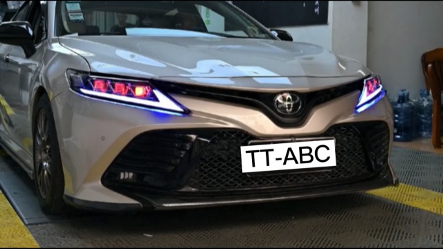 Amazon | TT-ABC トヨタ70系カムリ3眼 ヘッドライト2018-2022年 LED