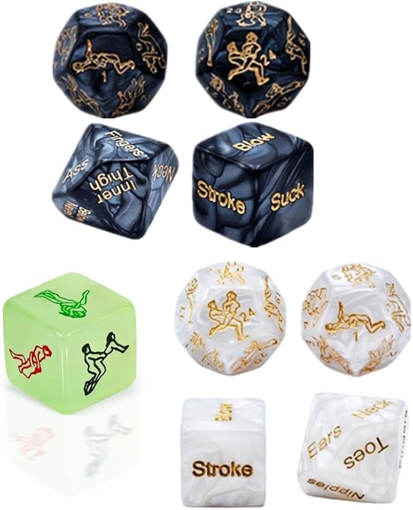 Amazon.com: Kaechiu Sex Dice Game Set for Adult Couples Sex Games