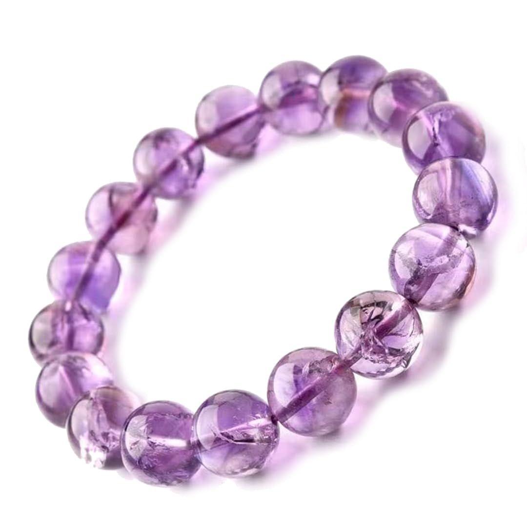 Amazon | RinmaG235 天然アゼツライトアメジスト 虹入り 天然石 8mm