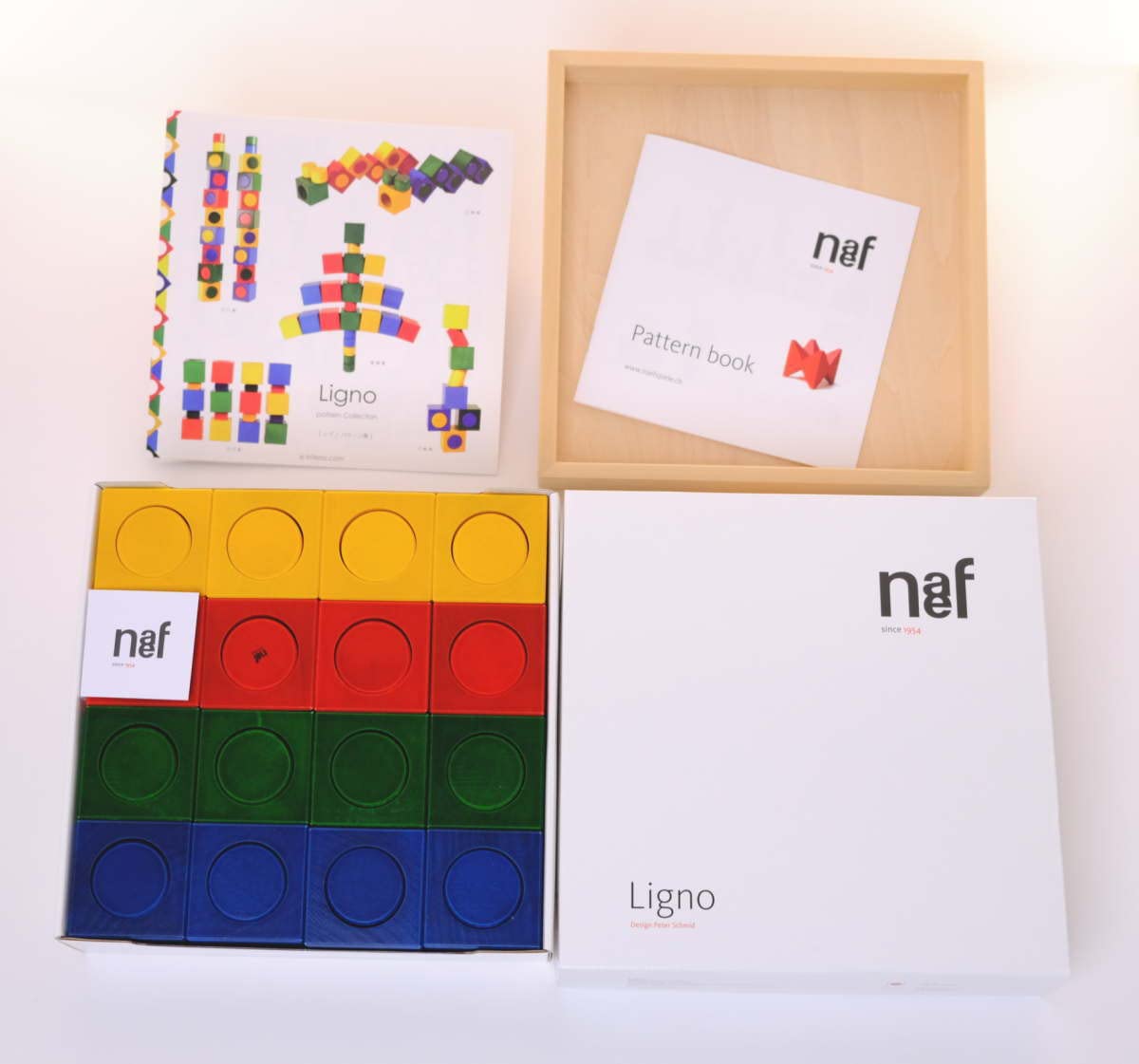 Amazon | リグノ ネフ社 naef 積み木【正規輸入品】【国産木箱のおまけ