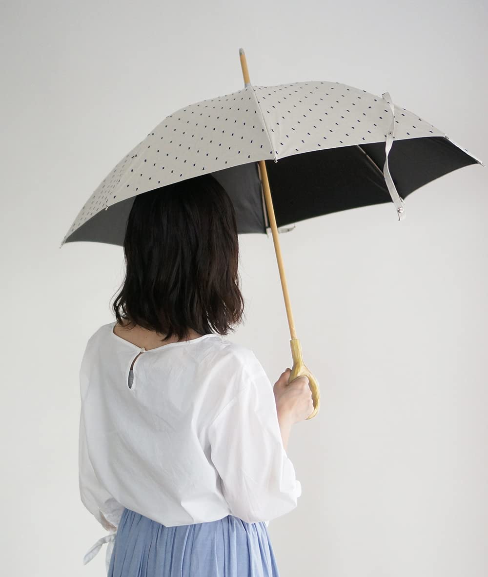 Amazon.co.jp: 日本製 晴雨兼用 長傘 1級遮光 遮光率99.99％以上 小宮