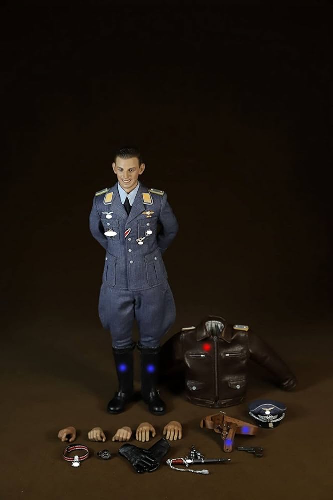 Amazon.co.jp: 1/6スケールミリタリーアクションフィギュアドイツ空軍