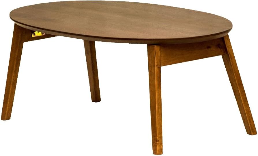 Amazon.co.jp: フクダクラフト 折り畳み オーバルテーブル