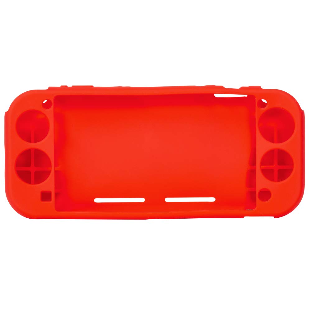 Amazon | Nintendo Switch Lite 用 シリコンカバー レッド Z2662