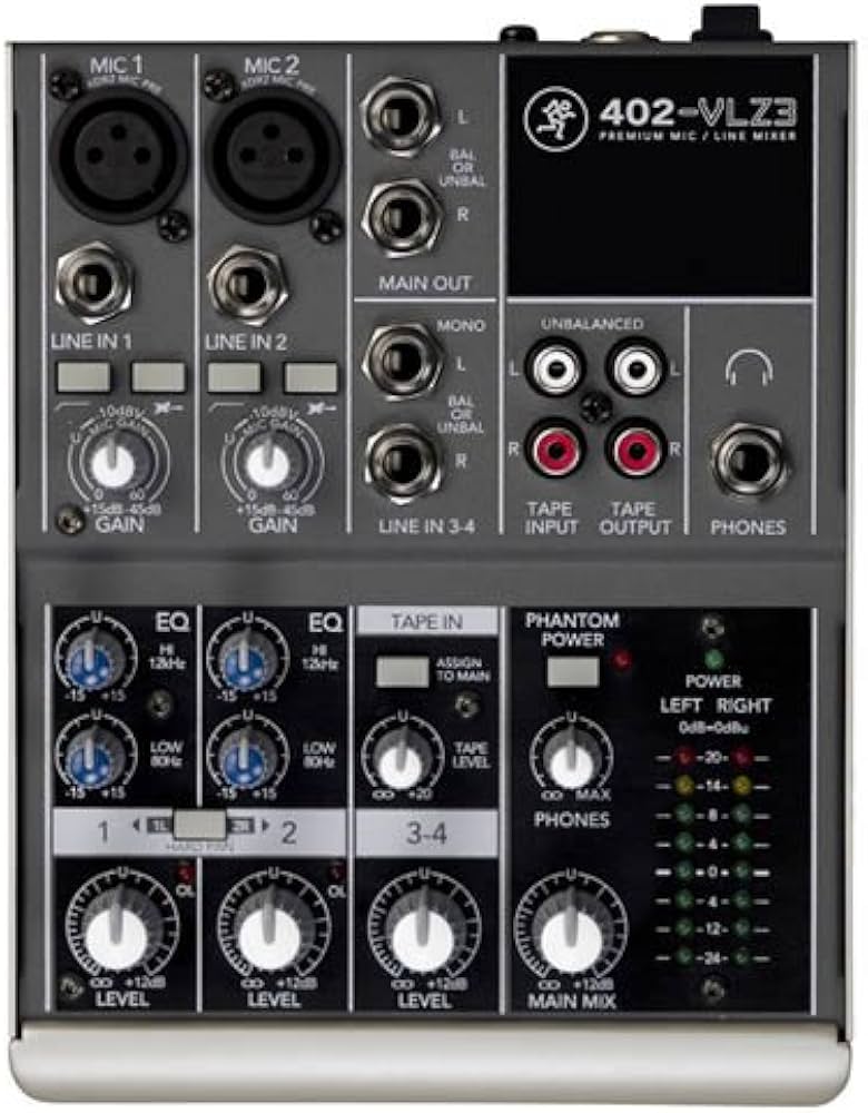Amazon | MACKIE 402-VLZ3 | ミキサー | 楽器・音響機器