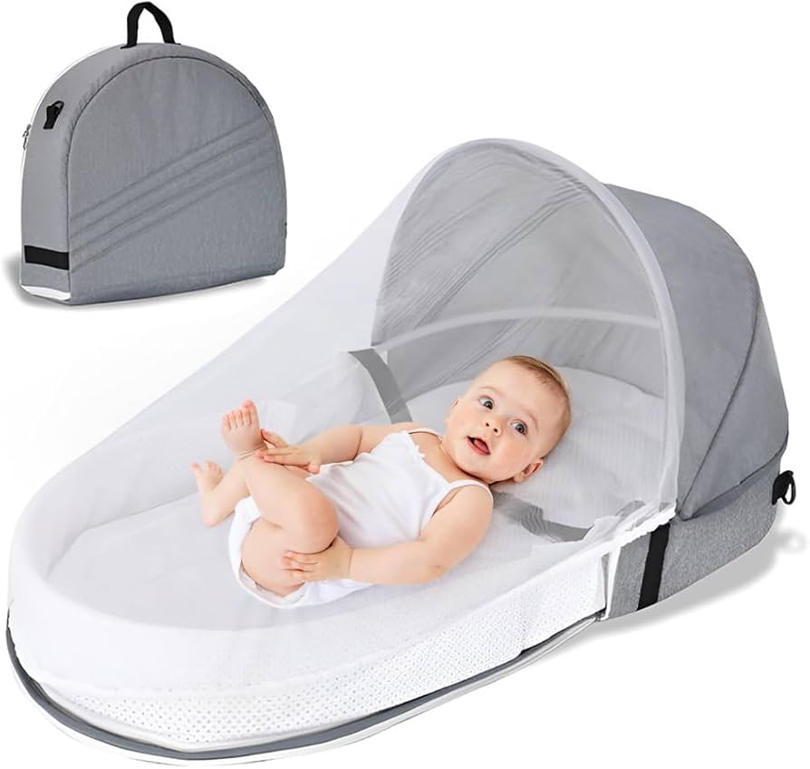 Amazon.co.jp: Ashemia ベビーベッド 折りたたみ式 持ち運び【現役保育