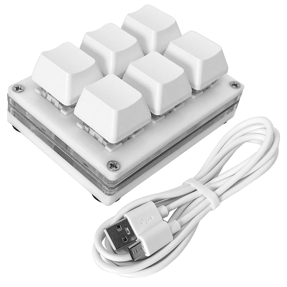 Amazon.com: Mini 6-Key Macro Mechanical Keypad RGB Gaming Keyboard