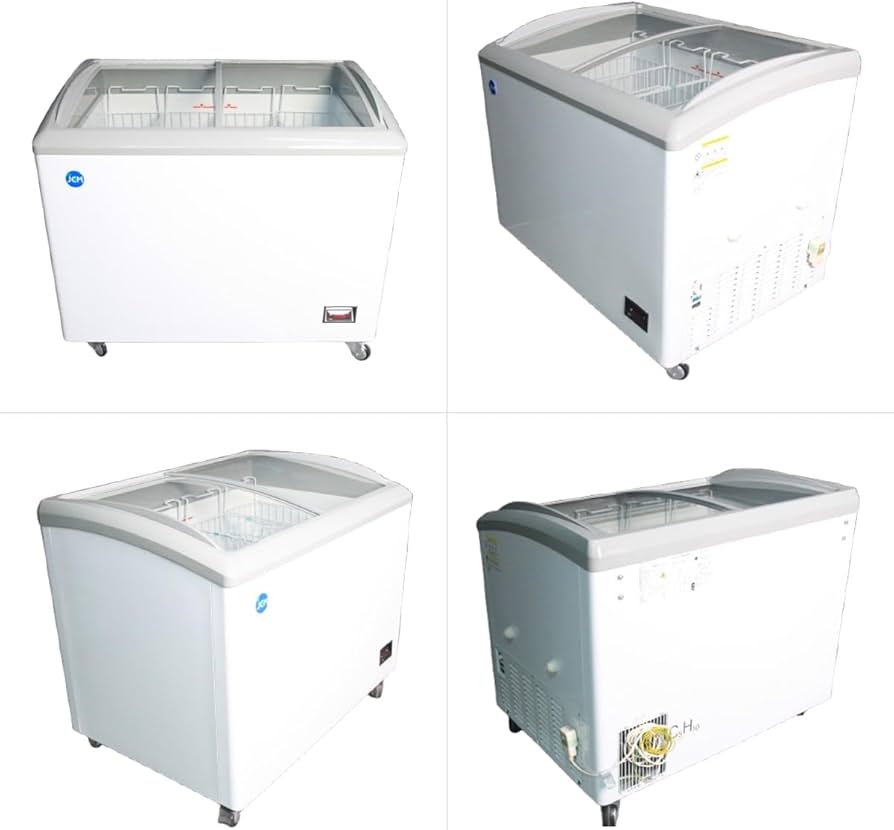 Amazon | 業務用(ジェーシーエム)JCM 冷凍ショーケース LED照明付