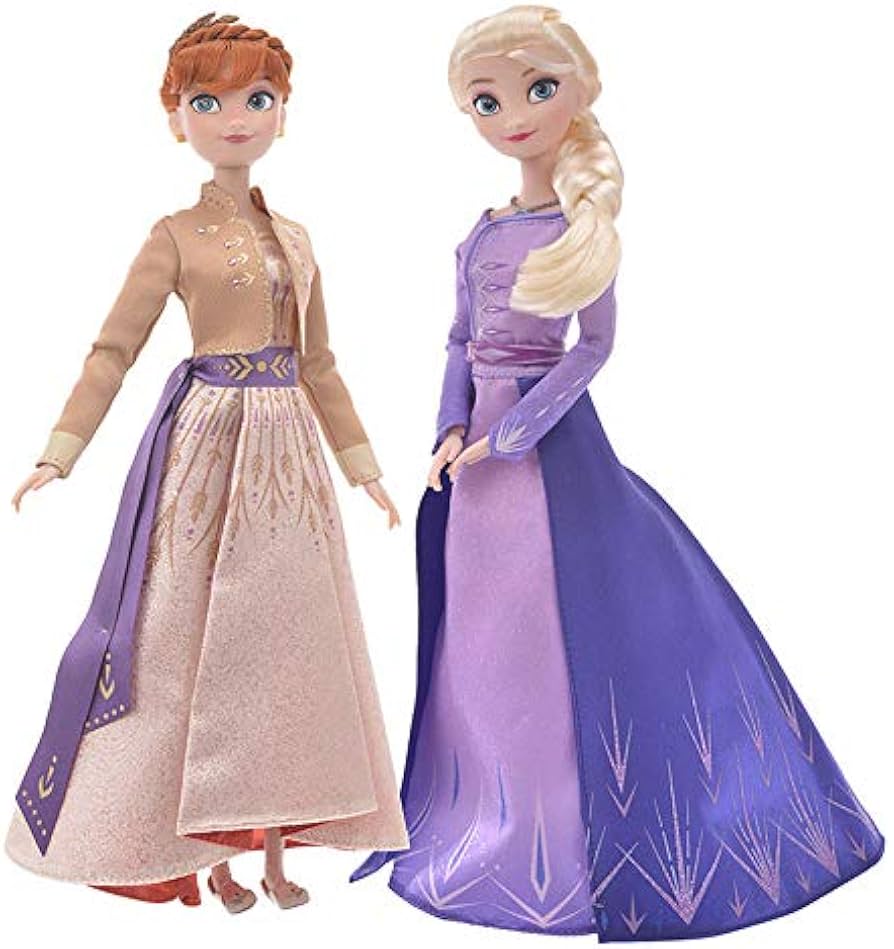 Amazon.co.jp: ディズニーストア（公式）アナ＆エルサ ドール アナと雪