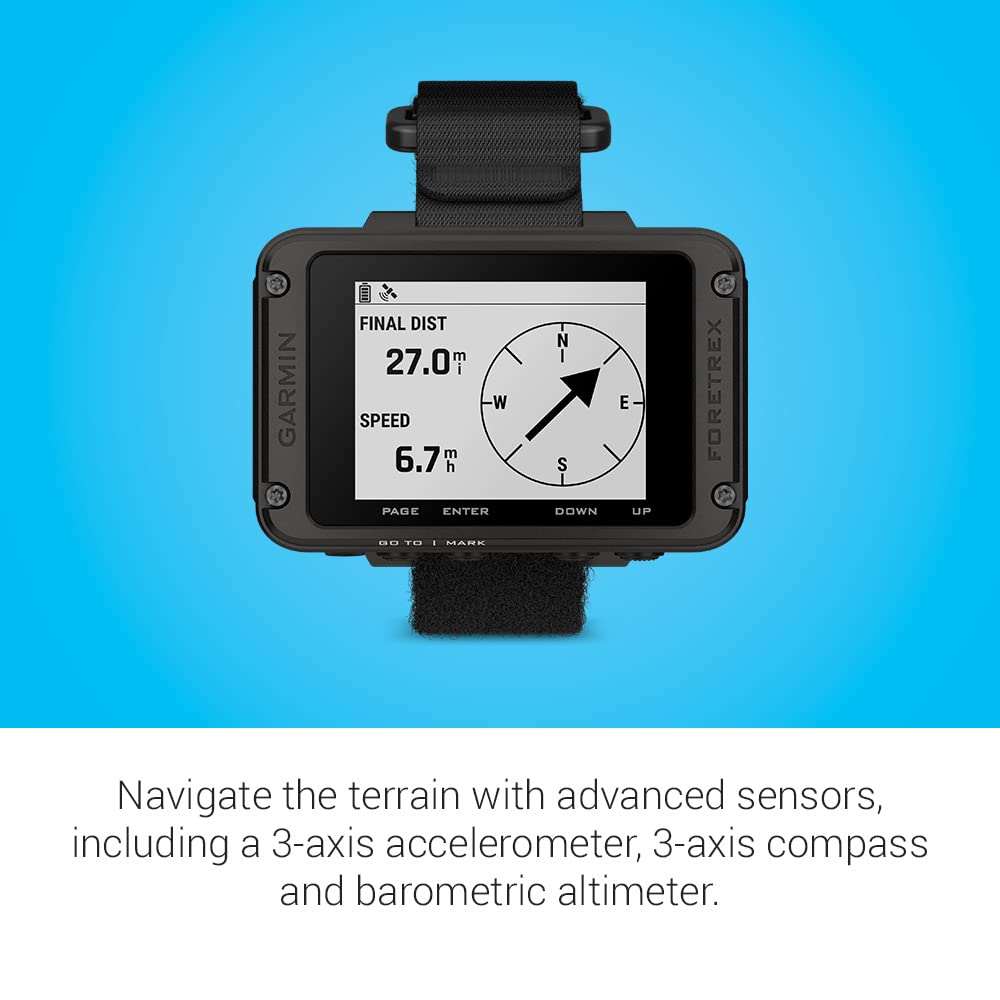 Amazon.com: Garmin Foretrex 801, Wrist-Mounted GPS Navigation