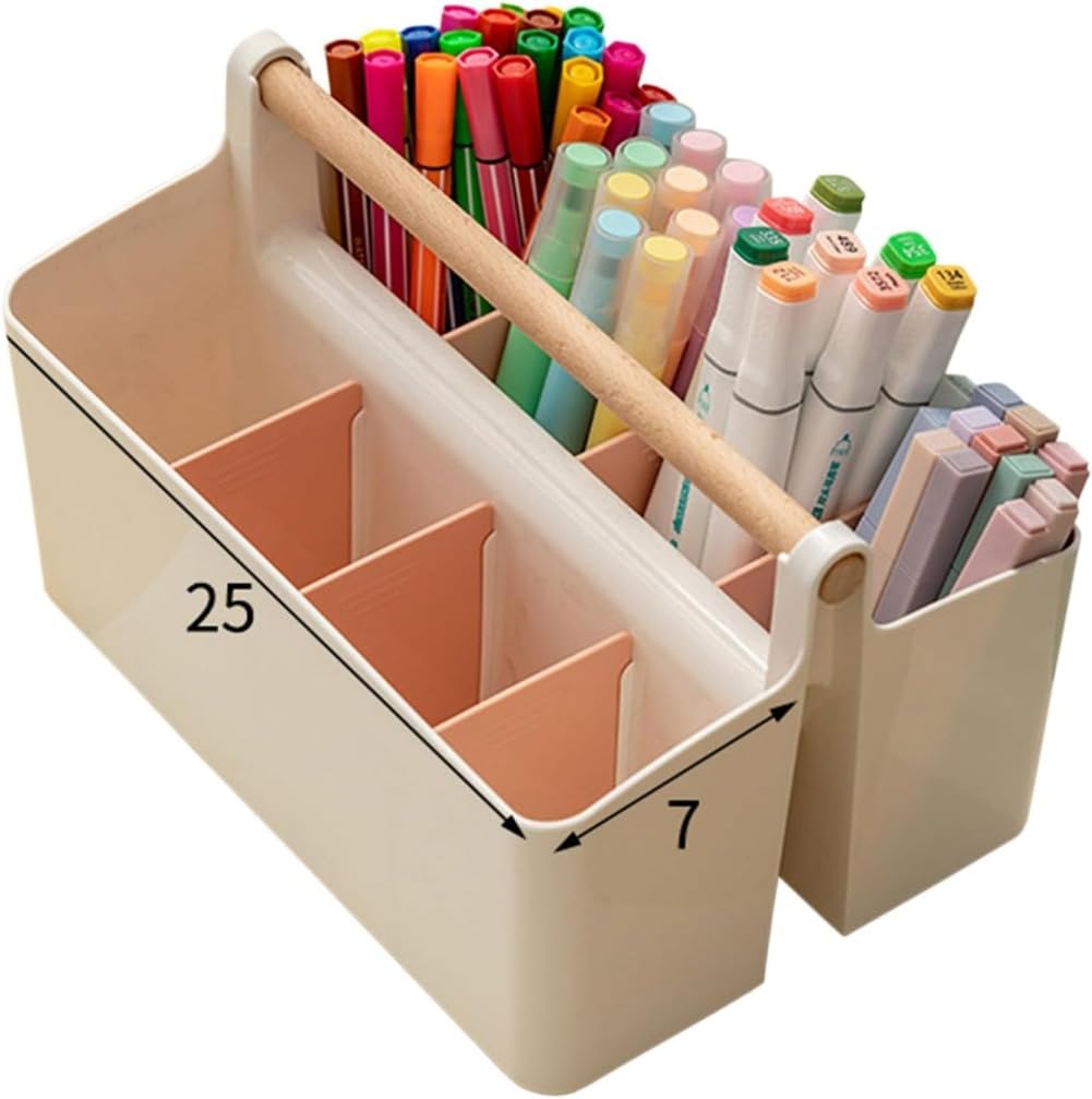 Amazon | ペン立て 手提げ式 取っ手付き ペンスタンド ペンホルダー