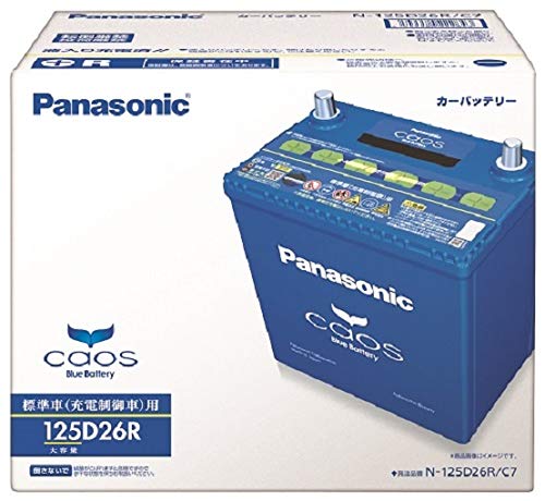 Amazon | パナソニック(Panasonic) 国産車バッテリー カオス N-125D26R