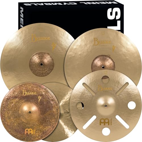 Meinl Cymbals BV-480+B16TRC Byzance Vintage Series Benny Greb Sand