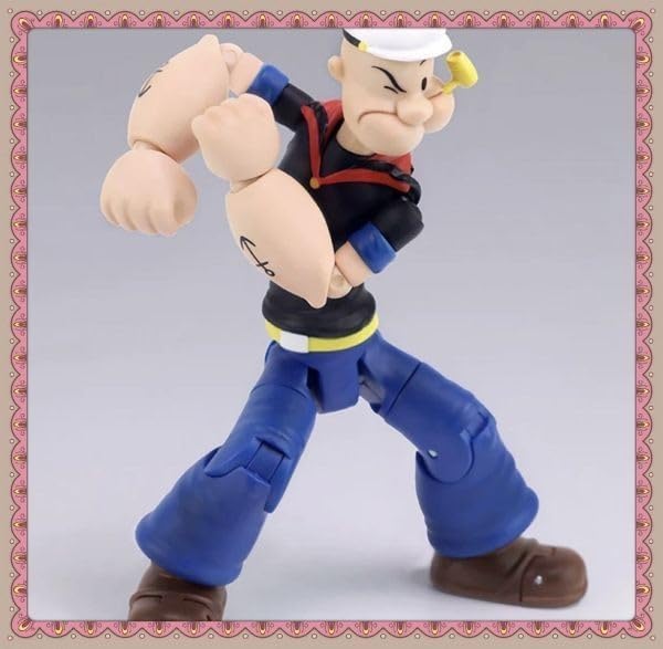 Amazon.co.jp: ポパイ POPEYE 6インチ 1/12スケール pvc製 アクション