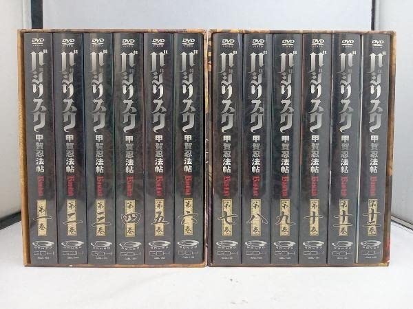 バジリスク～甲賀忍法帖～ 初回限定版第一巻〜第十二巻全巻DVDセット