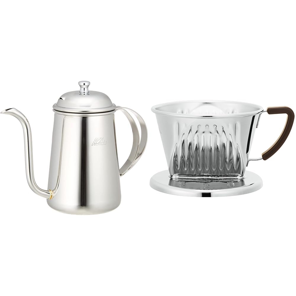 Amazon｜カリタ Kalita コーヒーポット ステンレス 700ml 細口 ノズル