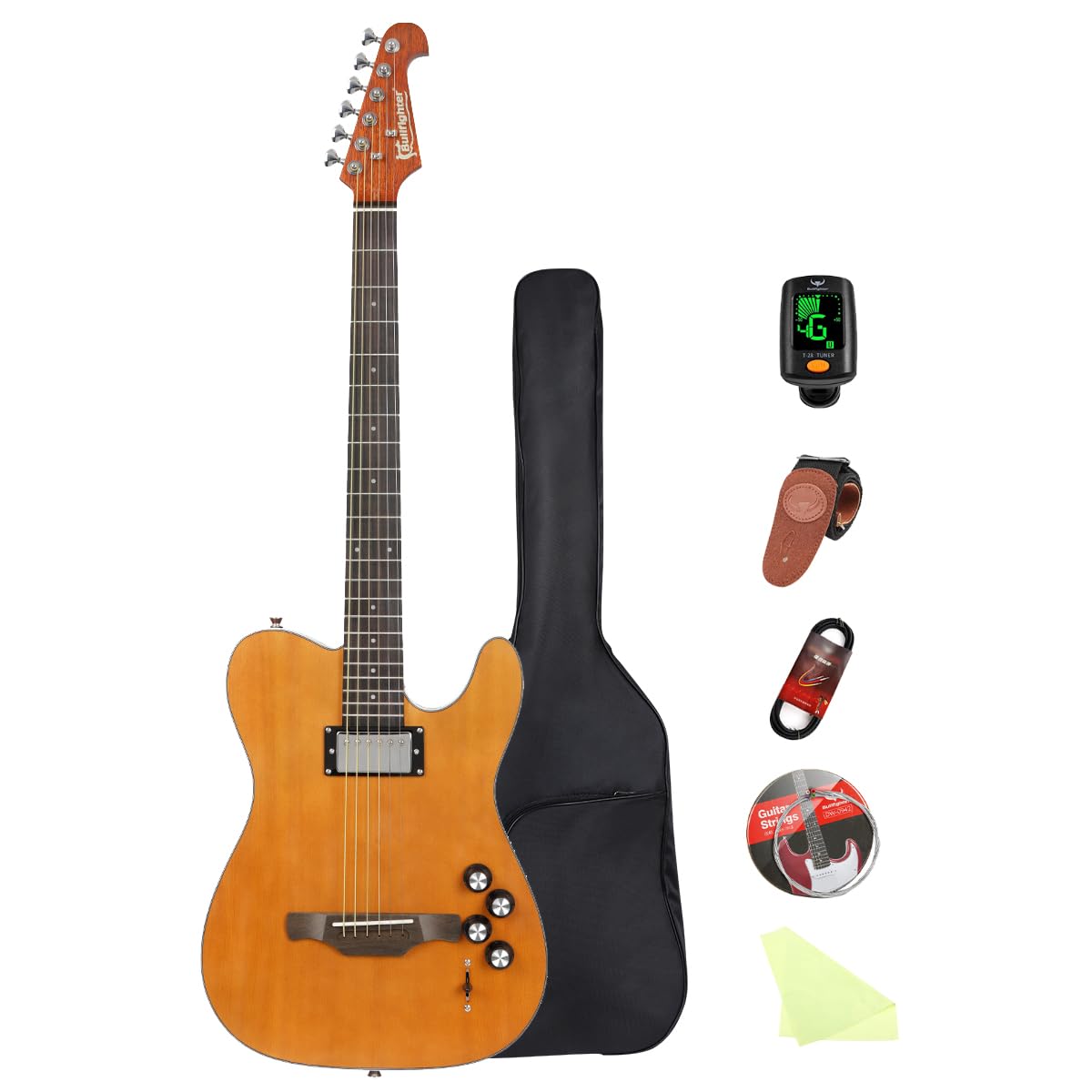 Amazon | Bullfighter サイレントギター アコースティックギター